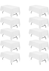 White Rectangular Tablecloth (60' x 102')